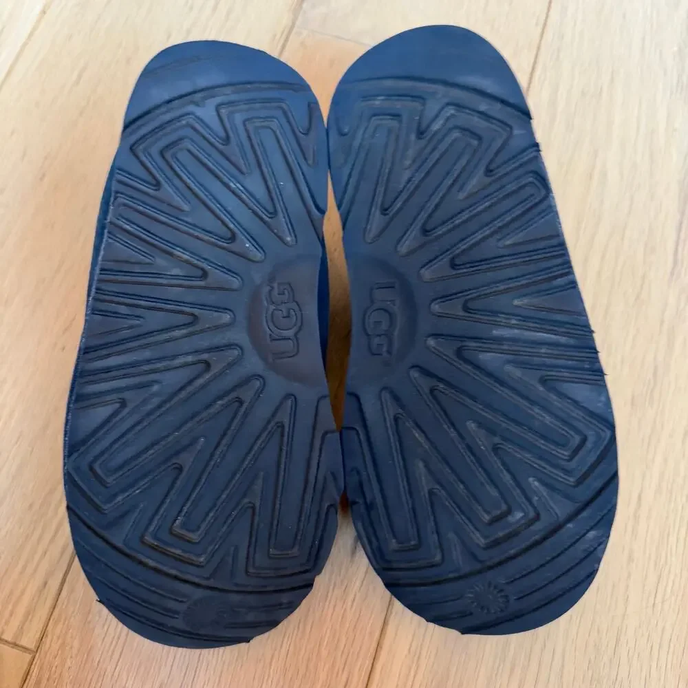 UGG Tasman Navy Blue Slip‑On Slippers Little Kids Size 13